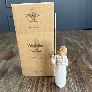 Willow Tree Just for You “thank you” Angel Figurine